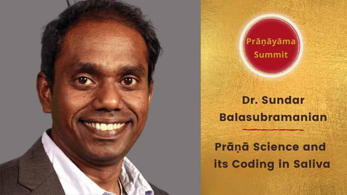 Dr. Sundar Balasubramanian