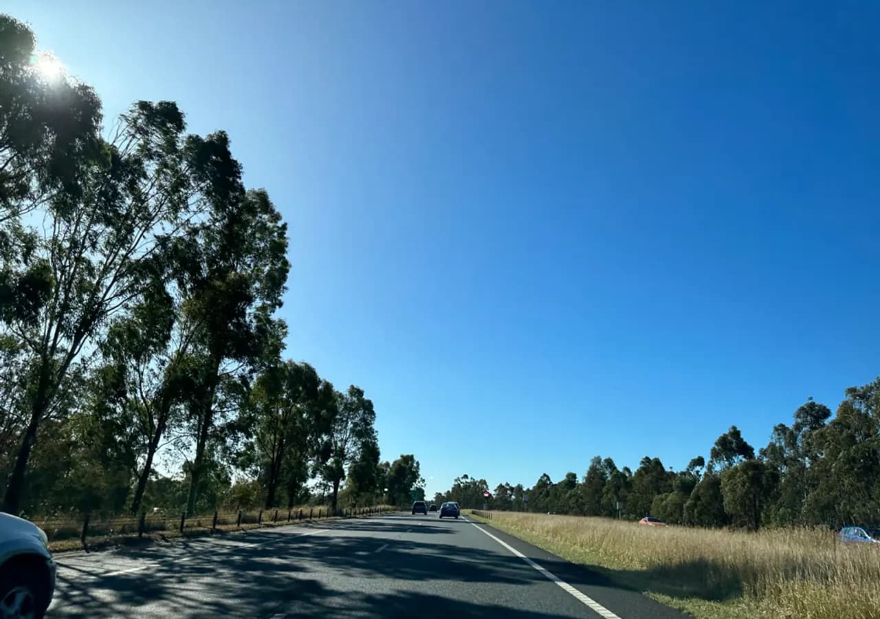 Landscape in Horsley Park, New South Wales. Location context only; this is not a photograph of Panditarama Sydney Meditation Centre.